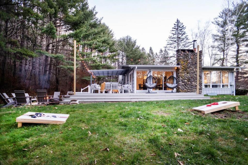 Prattvilla -Catskill -Mountain Escape 5 Bedroom ,3 Bath With Hot Tub Prattsville Luaran gambar